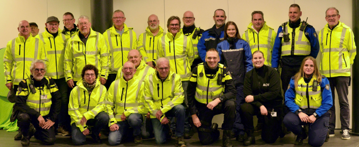 Groepsfoto Buurtpreventieteam